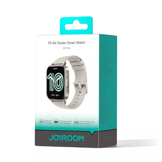 Joyroom Fit-Life JR-FT3S smartwatch with call answering function - titanium color 5