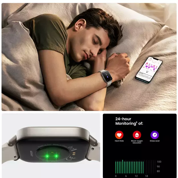 Joyroom Fit-Life JR-FT3S smartwatch with call answering function - titanium color 10