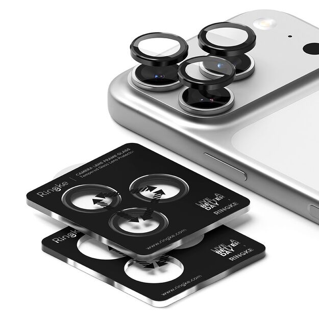 Ringke Camera Frame Protector 2-pack for iPhone 17 Pro / 17 Pro Max - Black 2