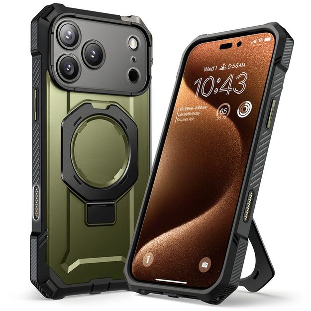 Supcase UB Grip Mag MagSafe Case for iPhone 17 Pro Max - Green 1