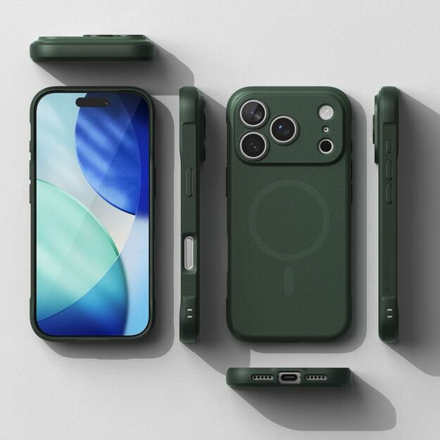 Ringke Onyx Magnetic MagSafe Case for iPhone 17 Pro - Green 4