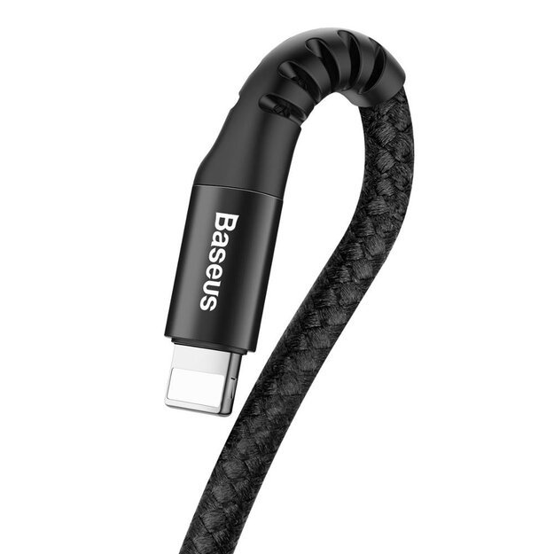 Baseus Fish Eye spring USB-A / Lightning 2A cable 1m - black 4