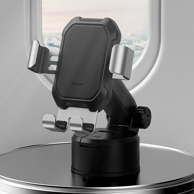 Baseus telescopic gravity car holder for the windshield black (SUYL-TK01) 19