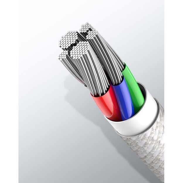 Baseus CATLGD-A02 Lightning - USB-C PD cable 20W 480Mb/s 2m - white 17