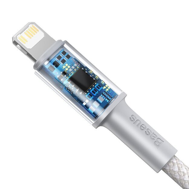 Baseus CATLGD-A02 Lightning - USB-C PD cable 20W 480Mb/s 2m - white 3