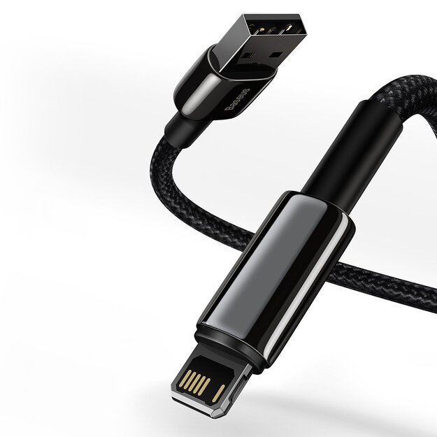 Baseus Tungsten USB - Lightning cable 2.4 A 2 m black (CALWJ-A01) 8