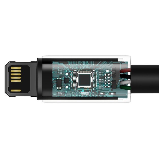 Baseus Tungsten USB - Lightning cable 2.4 A 2 m black (CALWJ-A01) 4