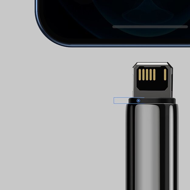 Baseus Tungsten USB - Lightning cable 2.4 A 2 m black (CALWJ-A01) 9
