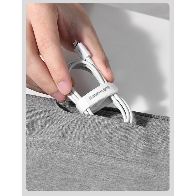 Baseus Superior USB - Lightning cable 2.4A 0.25 m White (CALYS-02) 14
