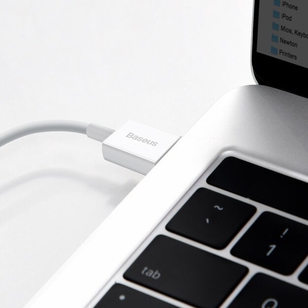 Baseus Superior USB - Lightning cable 2.4A 0.25 m White (CALYS-02) 9