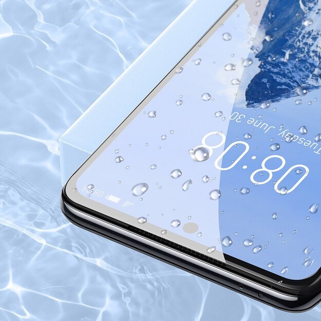 Baseus 2x Full Screen Protector Film 0.15mm for Xiaomi Redmi K40 / K40 Pro / Poco F3 Transparent (SGMIK40-02) 17