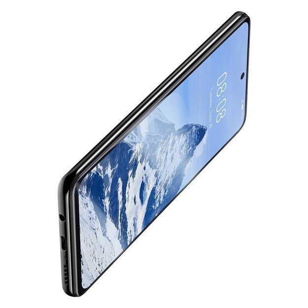 Baseus 2x Full Screen Protector Film 0.15mm for Xiaomi Redmi K40 / K40 Pro / Poco F3 Transparent (SGMIK40-02) 6