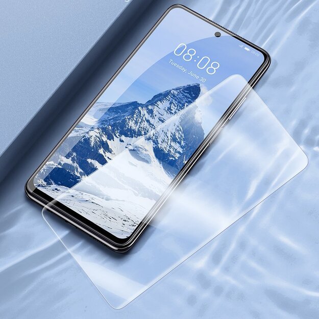 Baseus 2x Full Screen Protector Film 0.15mm for Xiaomi Redmi K40 / K40 Pro / Poco F3 Transparent (SGMIK40-02) 13