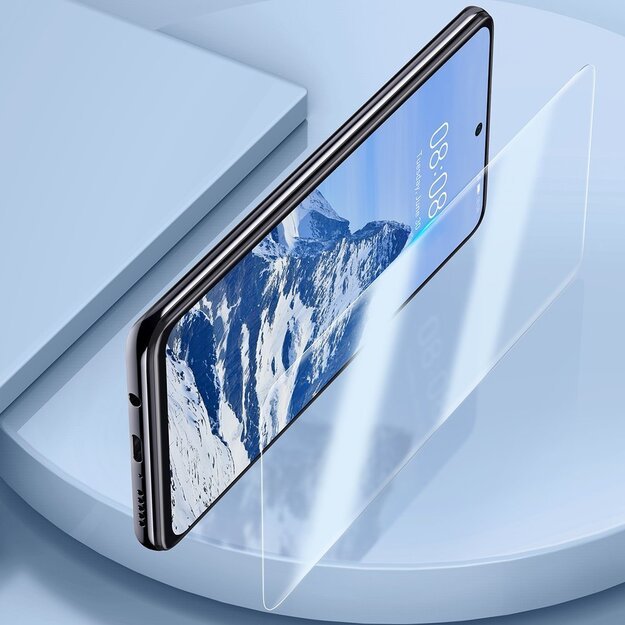 Baseus 2x Full Screen Protector Film 0.15mm for Xiaomi Redmi K40 / K40 Pro / Poco F3 Transparent (SGMIK40-02) 10