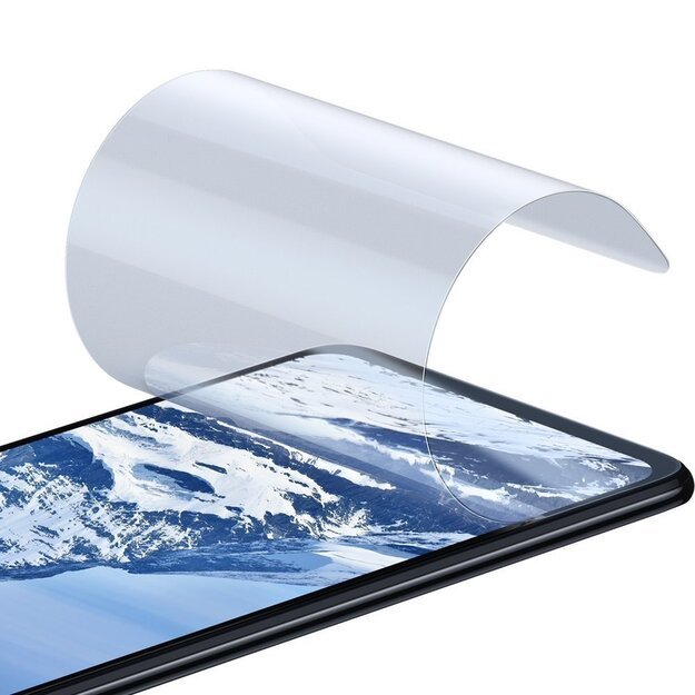 Baseus 2x Full Screen Protector Film 0.15mm for Xiaomi Redmi K40 / K40 Pro / Poco F3 Transparent (SGMIK40-02) 2