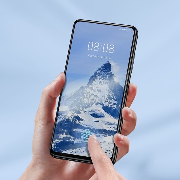 Baseus 2x Full Screen Protector Film 0.15mm for Xiaomi Redmi K40 / K40 Pro / Poco F3 Transparent (SGMIK40-02) 9