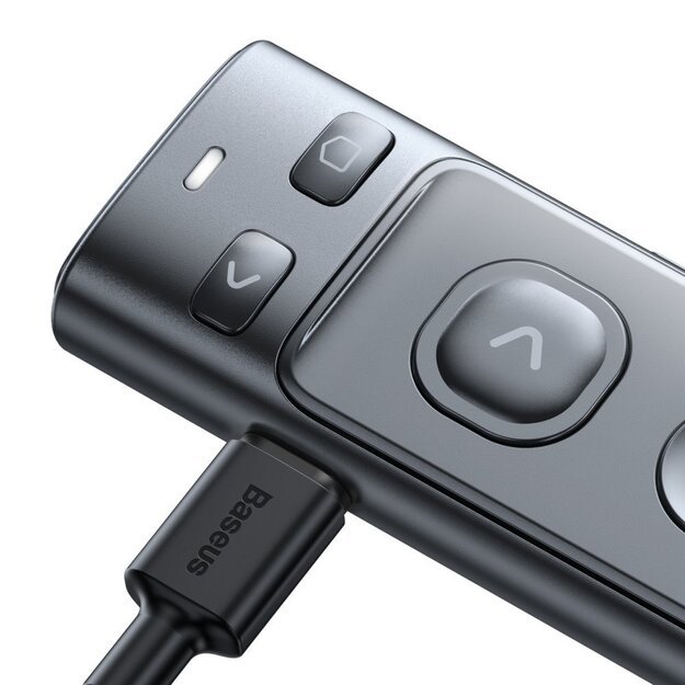 Baseus Orange Dot wireless laser pointer for presentations - gray (with battery) 7
