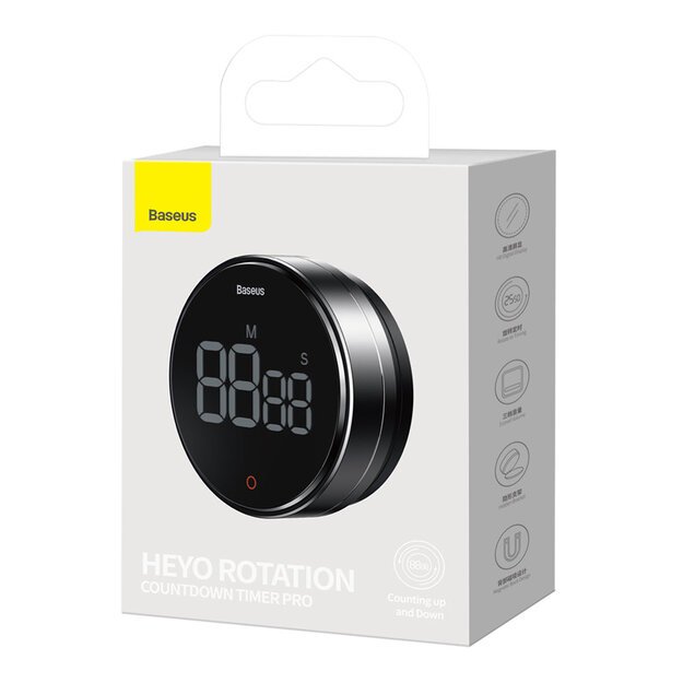 Baseus Heyo Pro rotary timer electronic timer gray (FMDS000013) 4