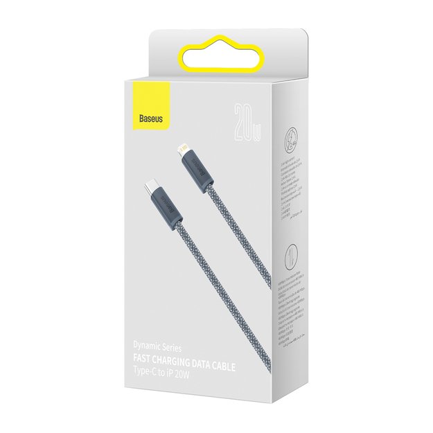 Baseus CALD000116 Lightning - USB-C PD cable 20W 480Mb/s 2m - gray 4