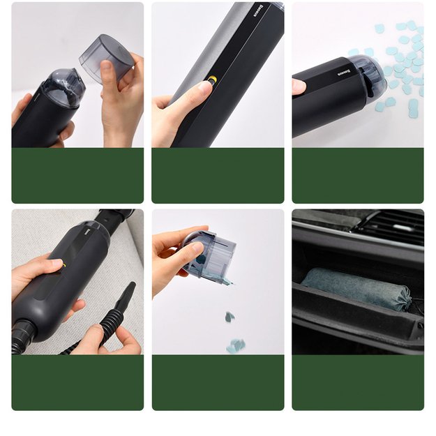 Car vacuum cleaner 6000Pa 80W Baseus A2Pro - white 24