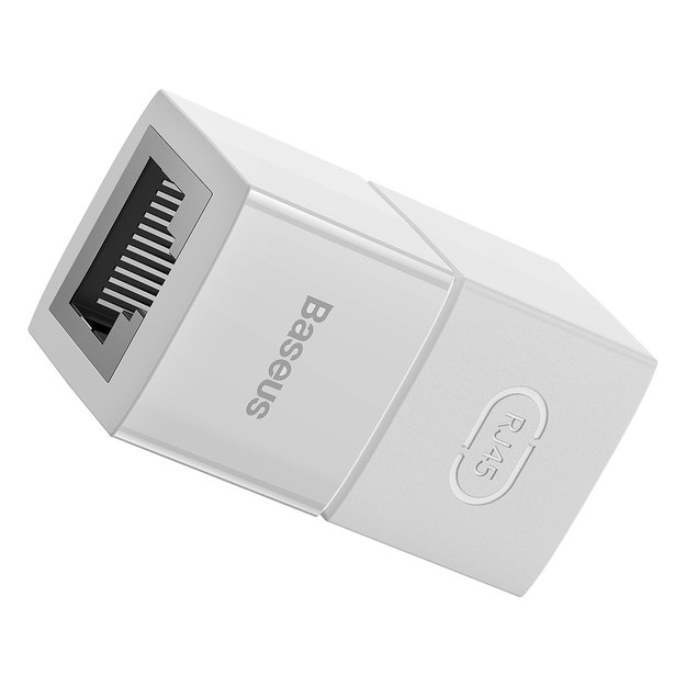 Network coupler Ethernet RJ-45 cable connector Baseus AirJoy Series 10 pcs - white 5