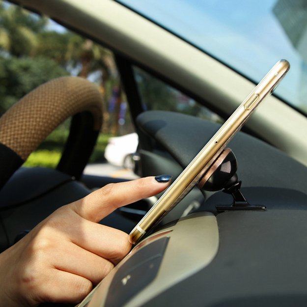Magnetic car holder for the Baseus 360º cockpit (Overseas Edition) - silver 4