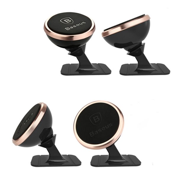 Magnetic car holder for the Baseus 360º cockpit (Overseas Edition) - silver 1
