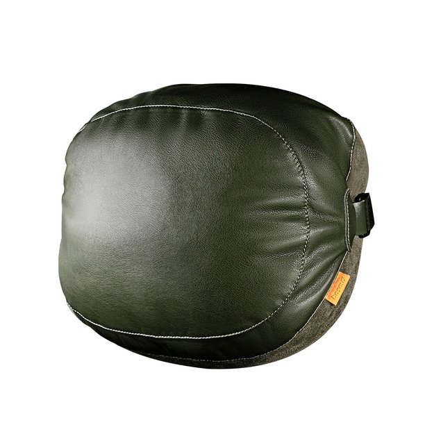 Baseus ComfortRide Series car headrest cushion with 2 materials - dark green 3