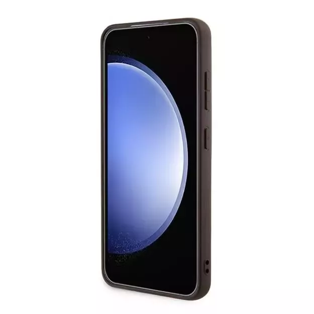 Guess 4G Metal Gold Logo case for Samsung Galaxy A55 - brown 11