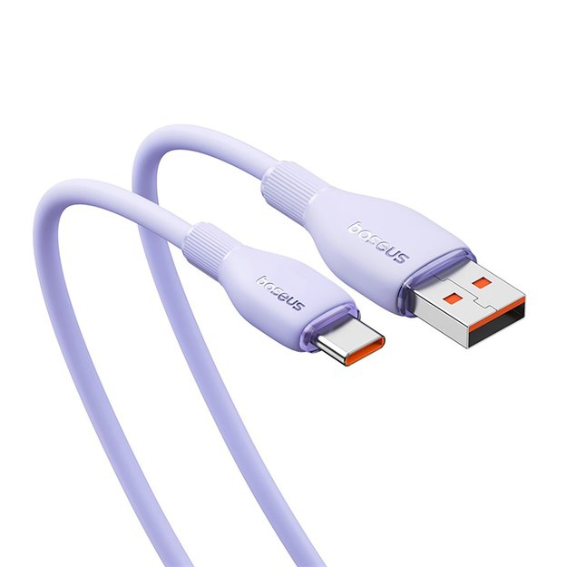 Baseus Pudding 100W USB-A - USB-C Cable 2m - Purple 2