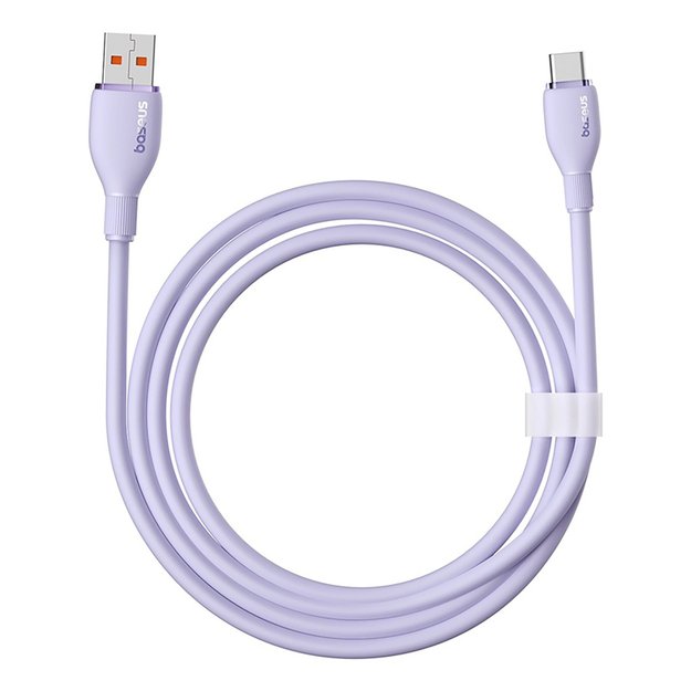 Baseus Pudding 100W USB-A - USB-C Cable 2m - Purple 4