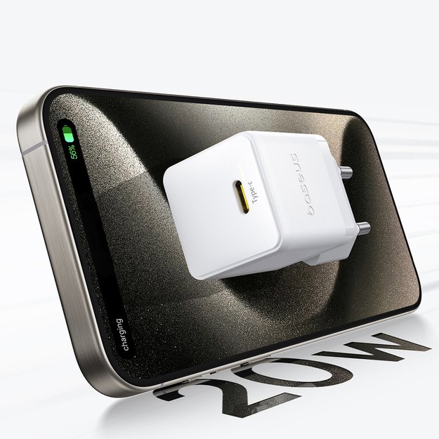 Baseus Palm 20W USB-C Wall Charger - White 9
