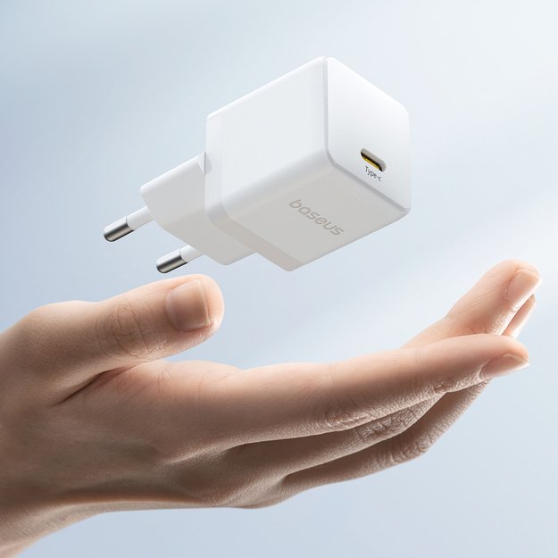 Baseus Palm 20W USB-C Wall Charger - White 4