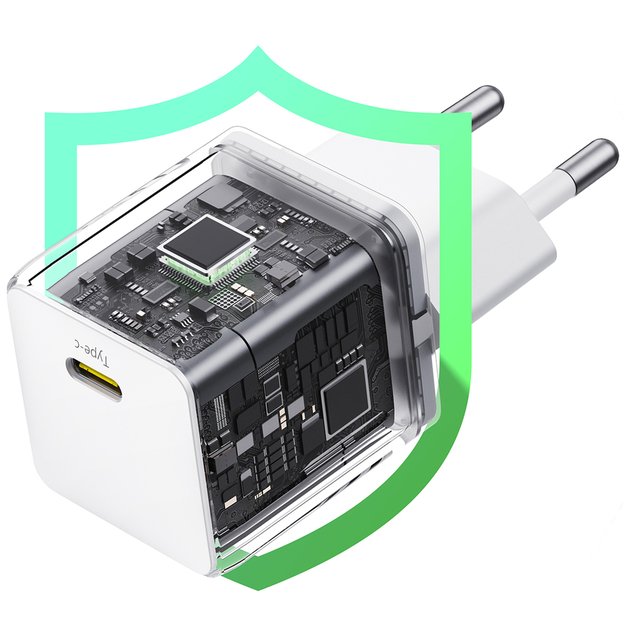Baseus Palm 20W USB-C Wall Charger - White 12