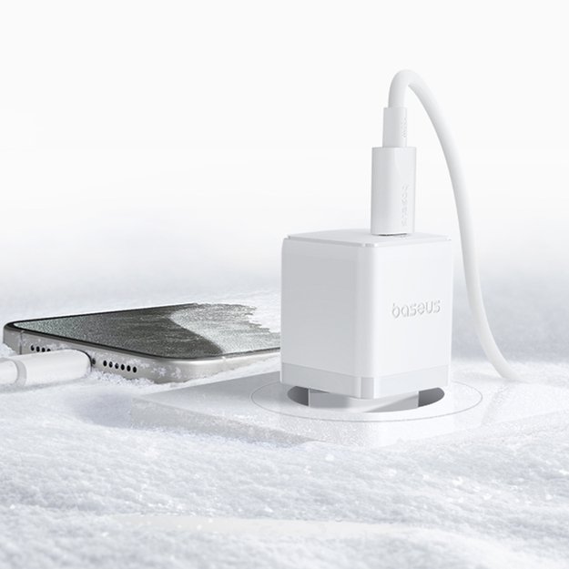Baseus Palm 20W USB-C Wall Charger - White 11