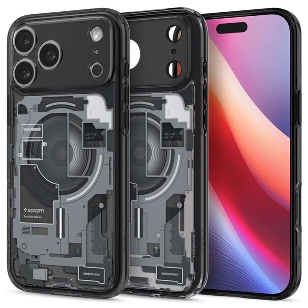 Spigen Ultra Hybrid MagSafe Case for iPhone 17 Pro Max Neo One - Black
