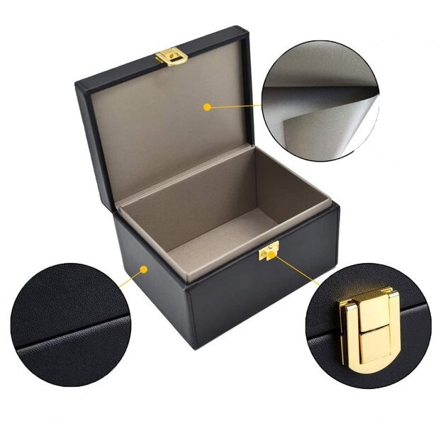 Signal blocking chest Radio blocking Faraday Box for car keys smartphone black 10