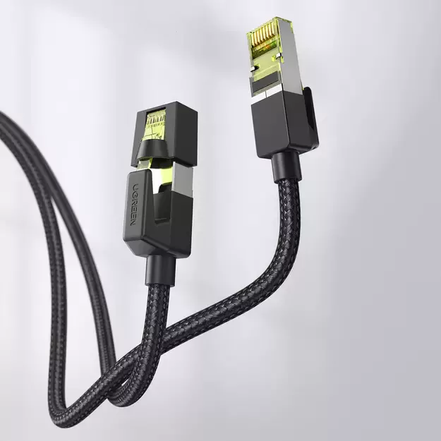 Ugreen NW150 80424 Ethernet RJ45 Cat 7 10Gbps Cable 3m - Black 1
