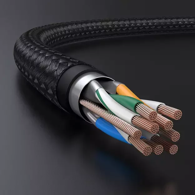 Ugreen NW150 80424 Ethernet RJ45 Cat 7 10Gbps Cable 3m - Black 8