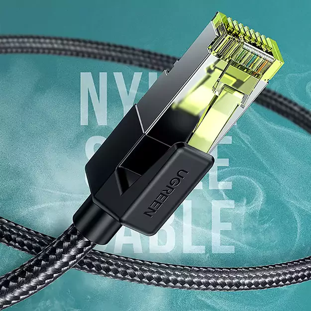 Ugreen NW150 80424 Ethernet RJ45 Cat 7 10Gbps Cable 3m - Black 2