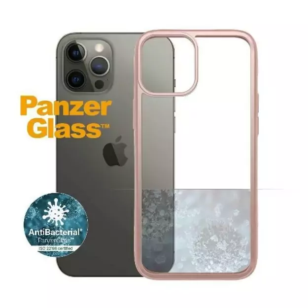 PanzerGlass ClearCase case for iPhone 12 Pro Max - transparent and pink 4
