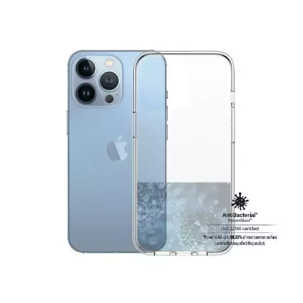 PanzerGlass ClearCase antibacterial Military Grade certified case for iPhone 13 Pro - transparent 2