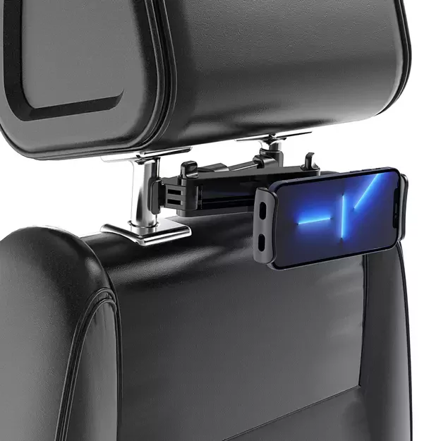 Wozinsky Adjustable Headrest Holder for Tablet or Phone Black (WTHBK3) 4