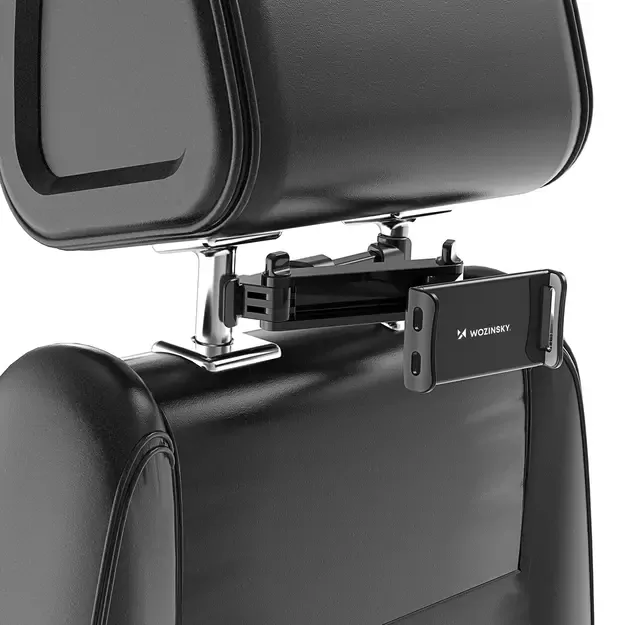 Wozinsky Adjustable Headrest Holder for Tablet or Phone Black (WTHBK3) 5