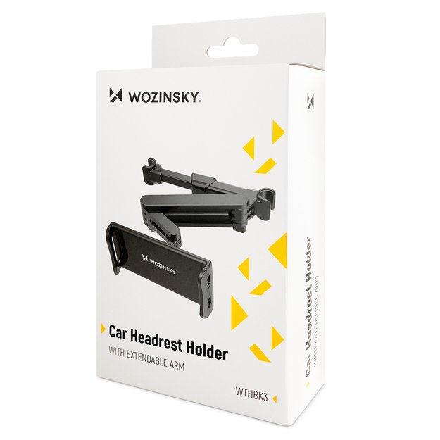 Wozinsky Adjustable Headrest Holder for Tablet or Phone Black (WTHBK3) 20