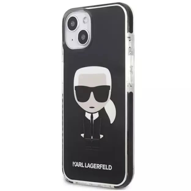 Karl Lagerfeld KLHCP13STPEIKK iPhone 13 mini 5,4   hardcase czarny/black Iconik Karl 8