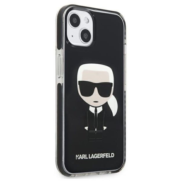 Karl Lagerfeld KLHCP13STPEIKK iPhone 13 mini 5,4   hardcase czarny/black Iconik Karl 3