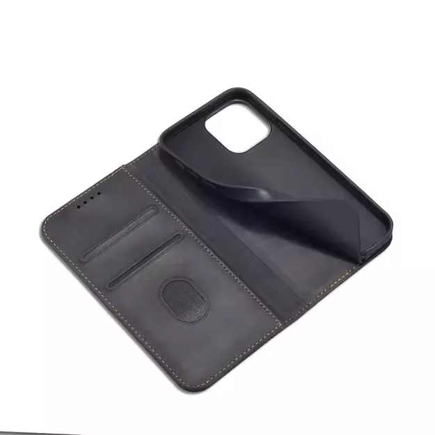 Magnet Fancy Case Case for iPhone 13 Pro Max Pouch Wallet Card Holder Black 26