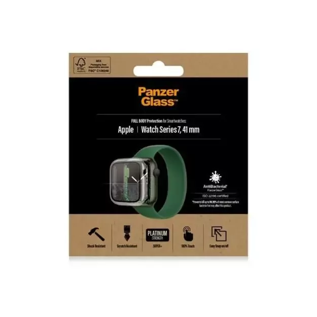 PanzerGlass Full Body case for Apple Watch 7 / 8 41 mm - transparent 6