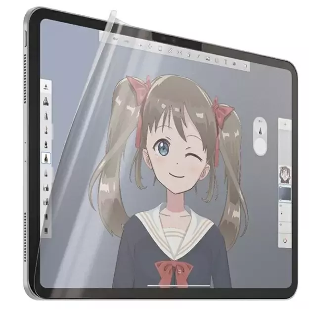 PanzerGlass GraphicPaper antibacterial foil with a glare filter for iPad Pro 11&quot  2024 4